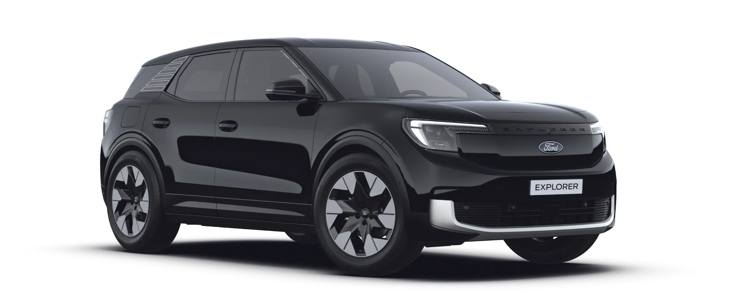 Ford Explorer svart forfra@2x