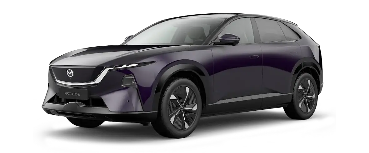 Nye Mazda CX-6e forfra