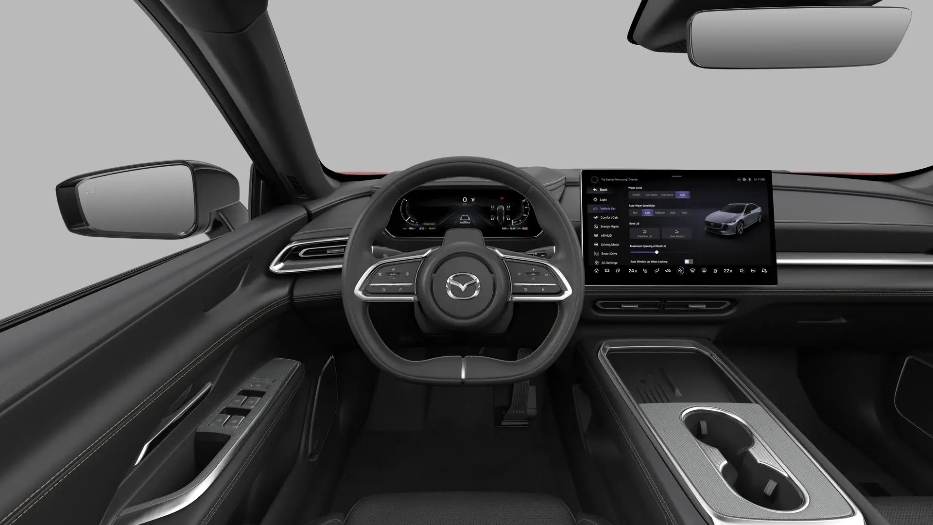 Interiøret i Mazda 6e