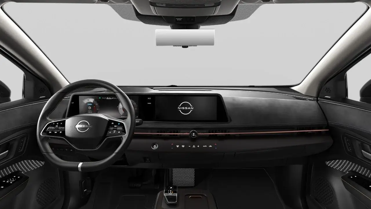 Kupeen i Nissan ARIYA