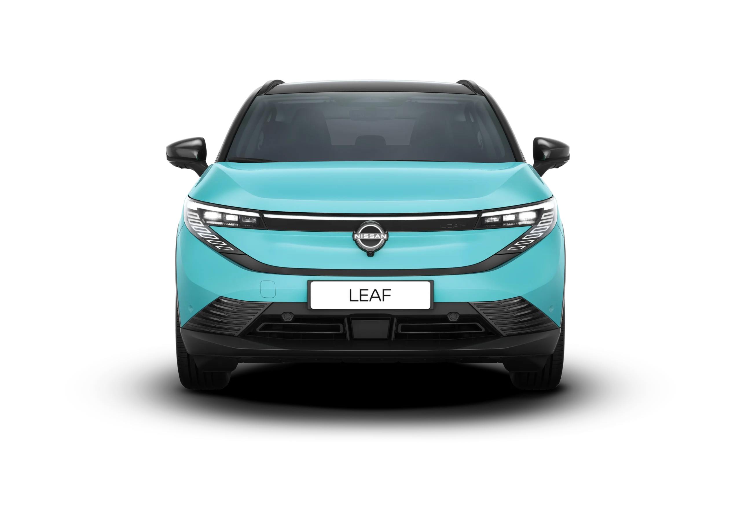 Nissan LEAF sett rett forfra