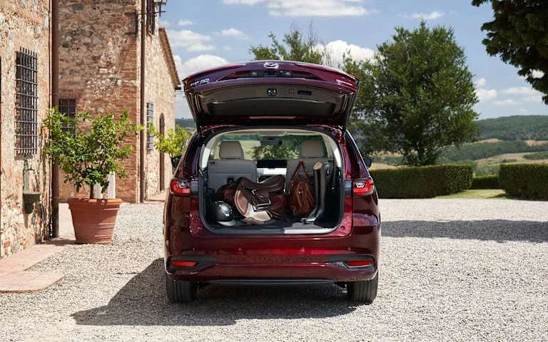 Bagasjerommet i Mazda CX-80