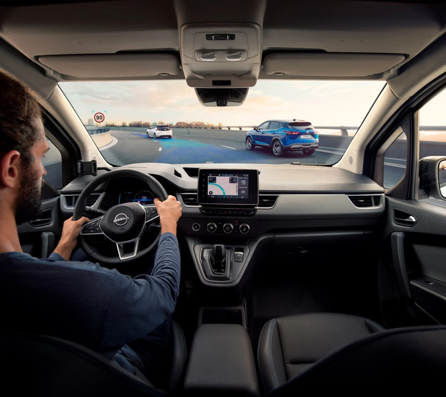 Førermiljøet i Nissan TOWNSTAR