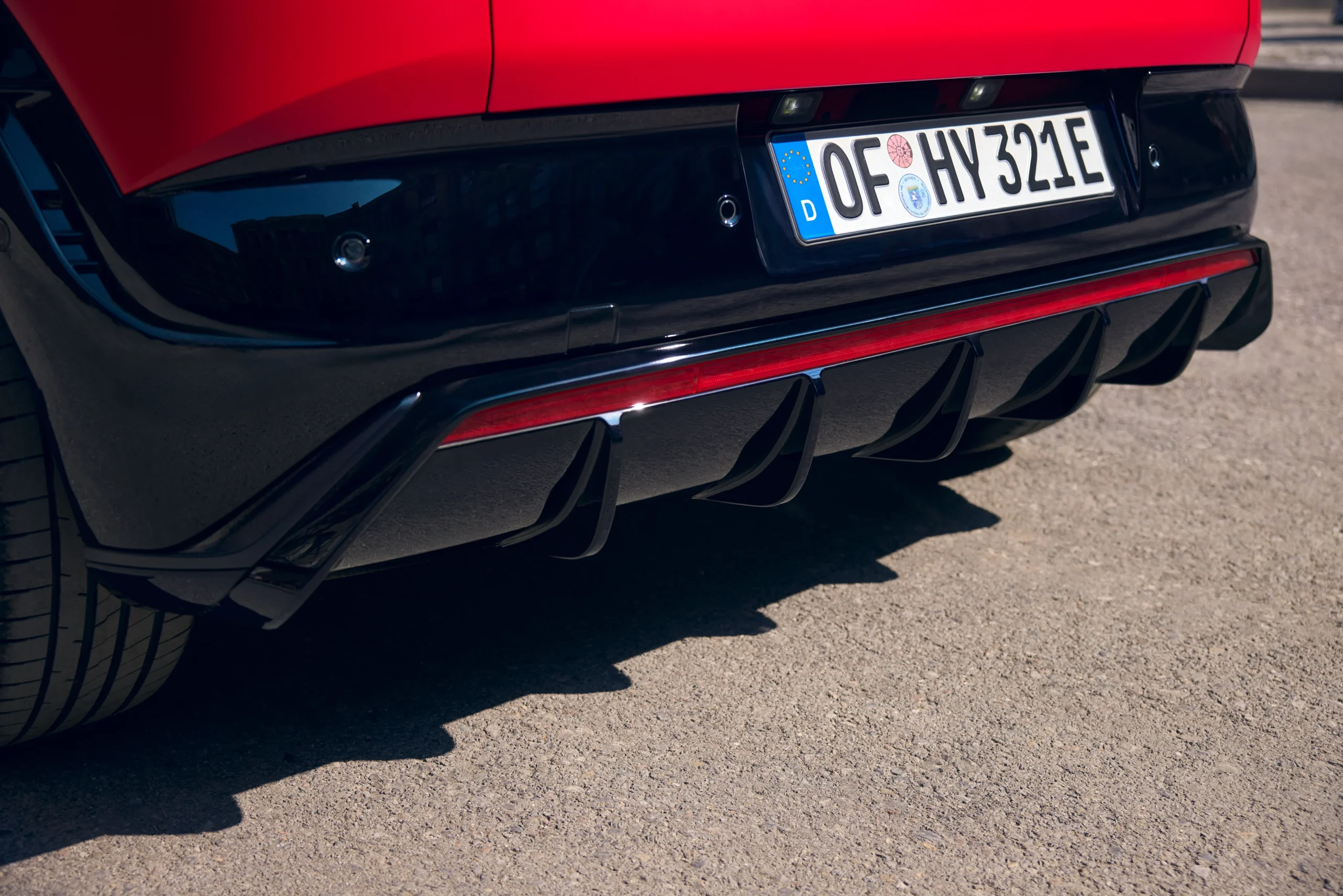 Diffusor bak på Hyundai IONIQ 3 N Line