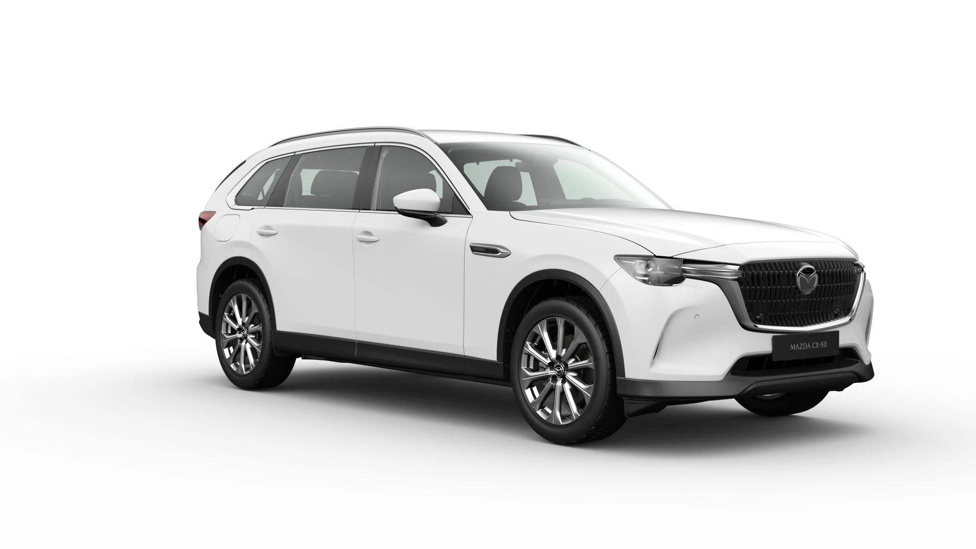 Mazda CX-80 i Arctic White