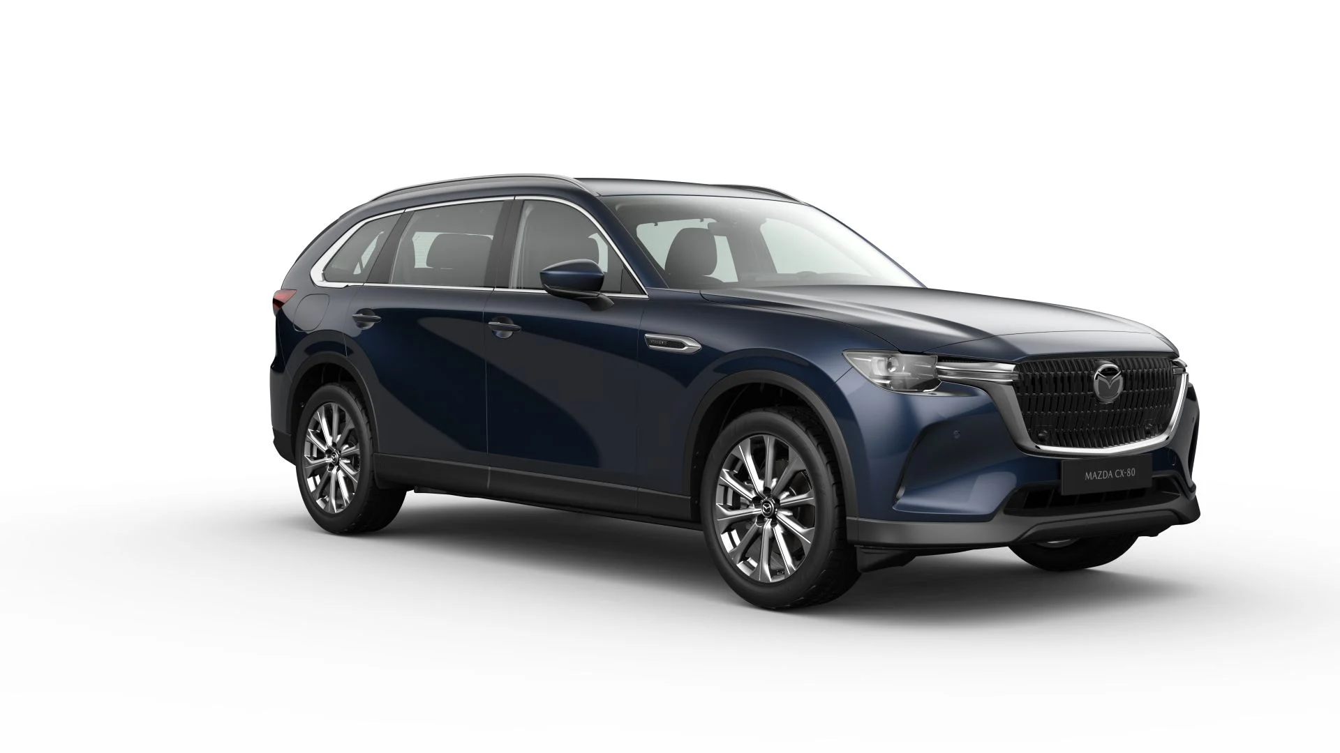 Mazda CX-80 i Deep Crystal Blue