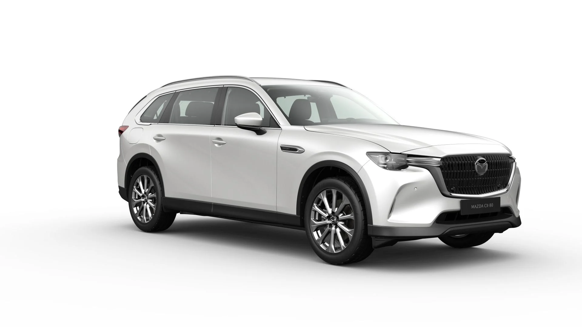 Mazda CX-80 i Rhodium White