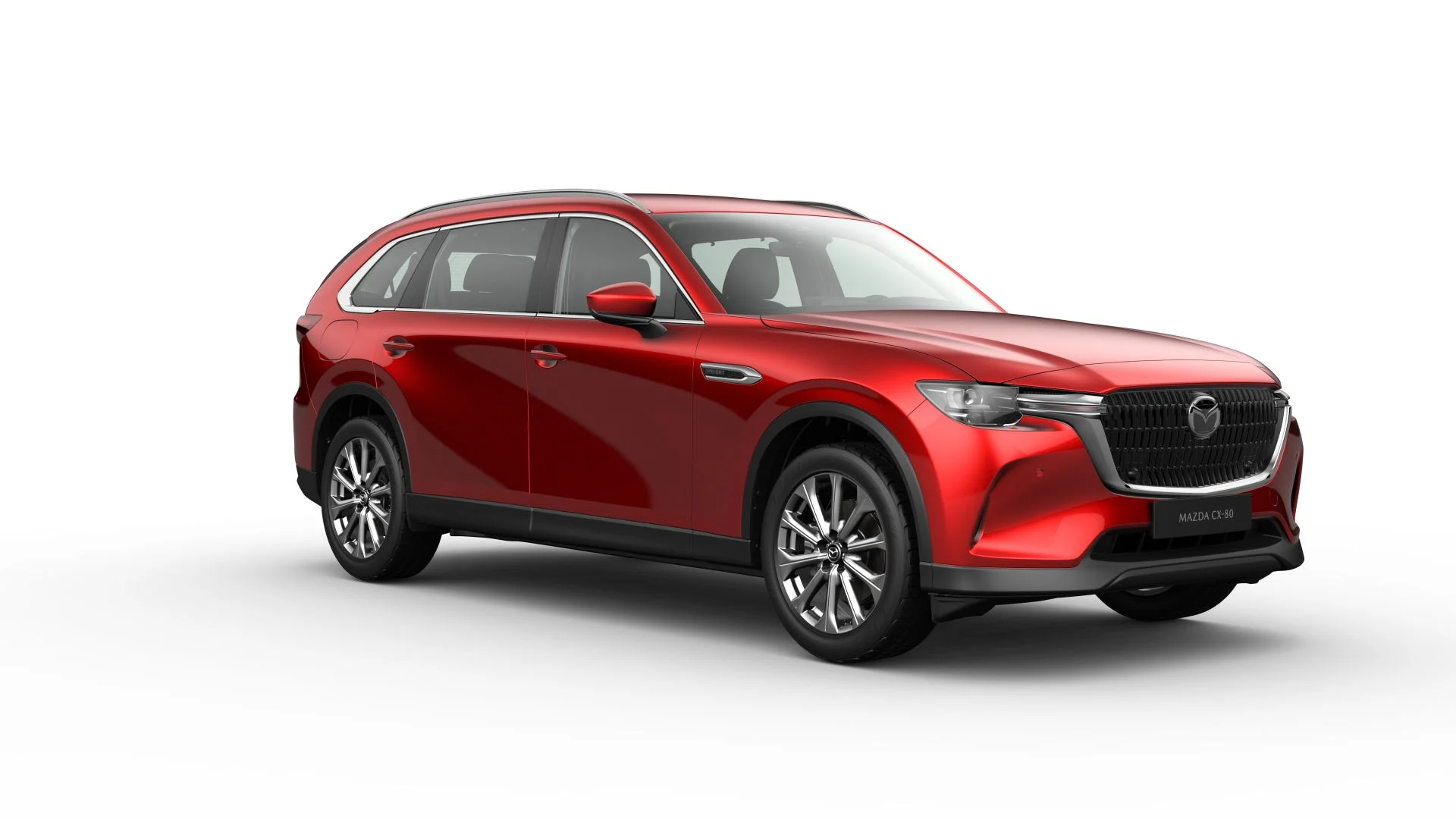 Mazda CX-80 i Soul Red Crystal