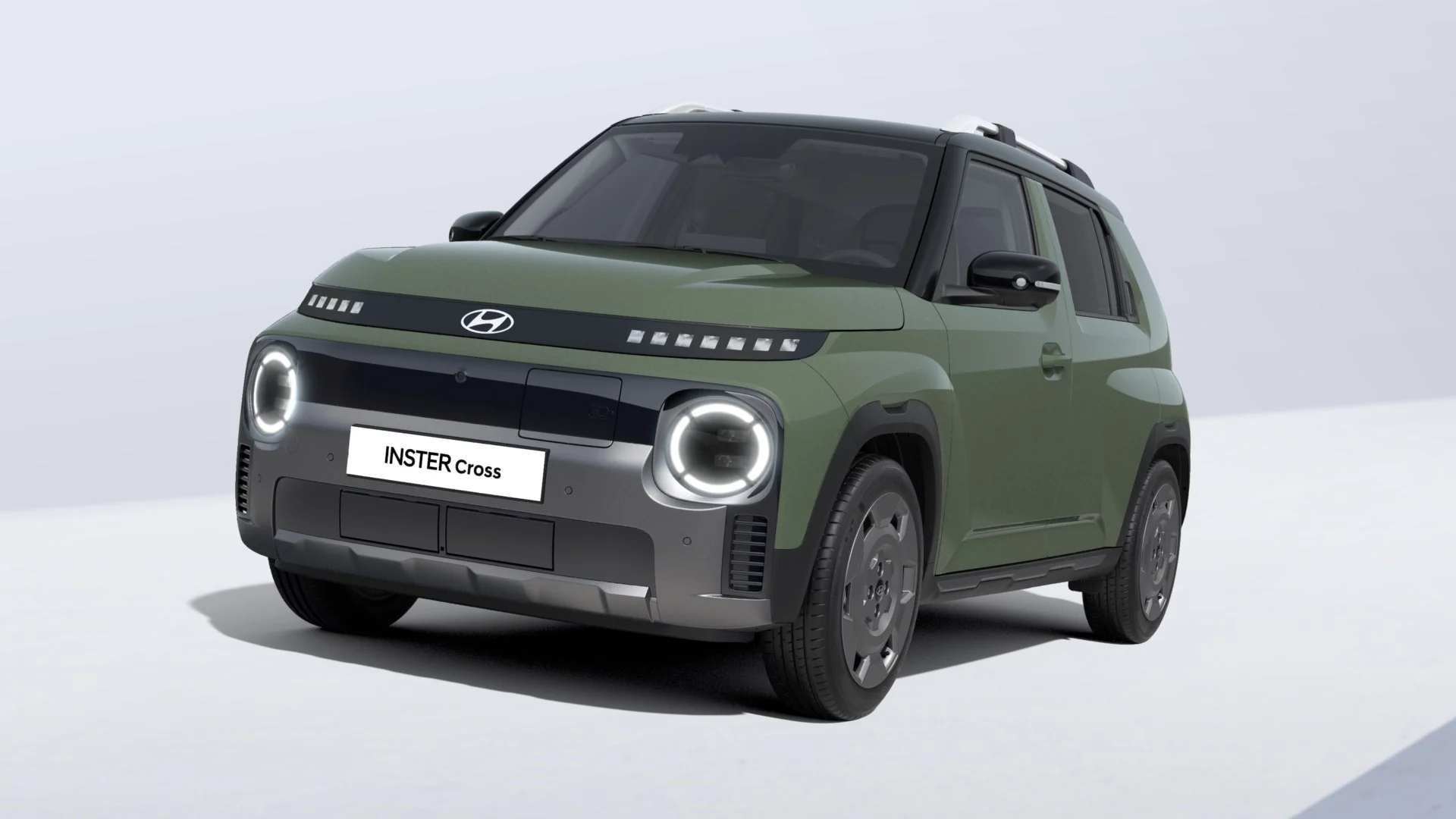 Hyundai INSTER i Tomboy Khaki / sort tak