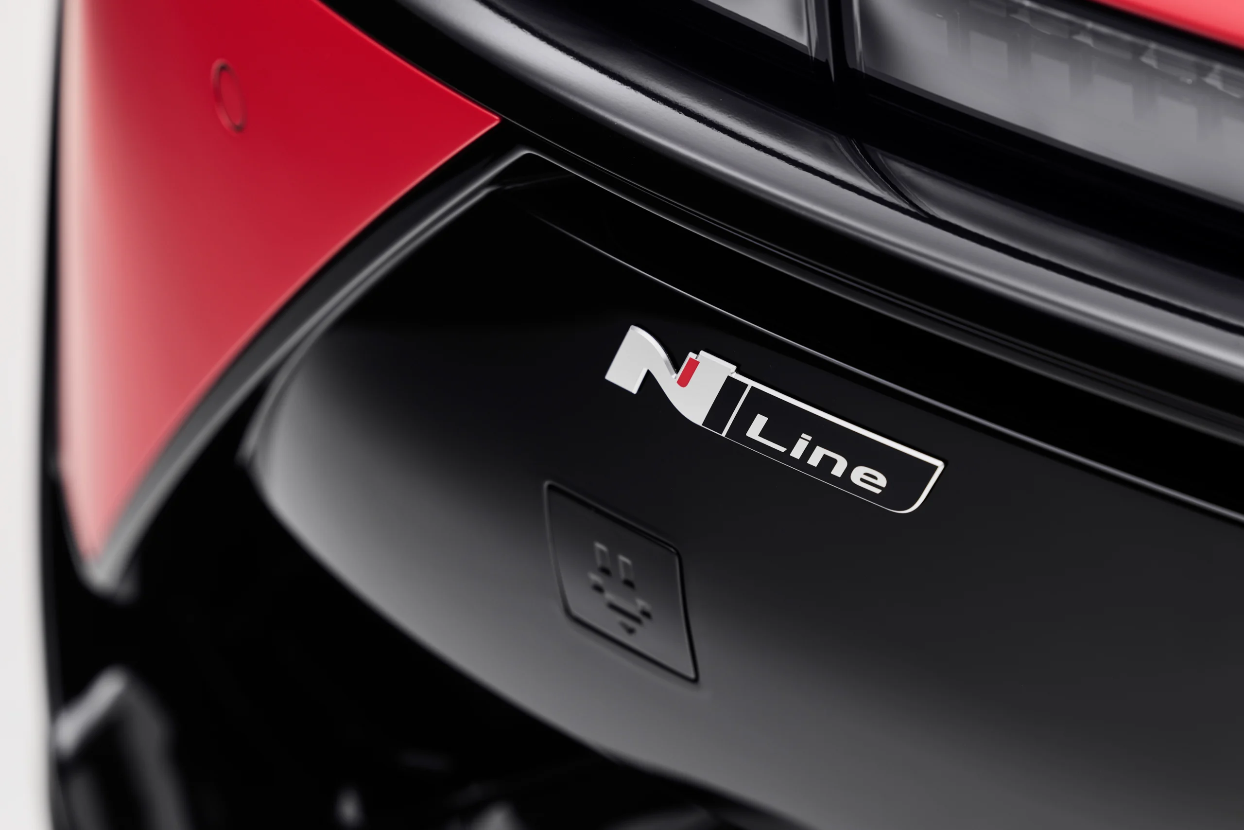 N Line-emblemet på Hyundai IONIQ 3