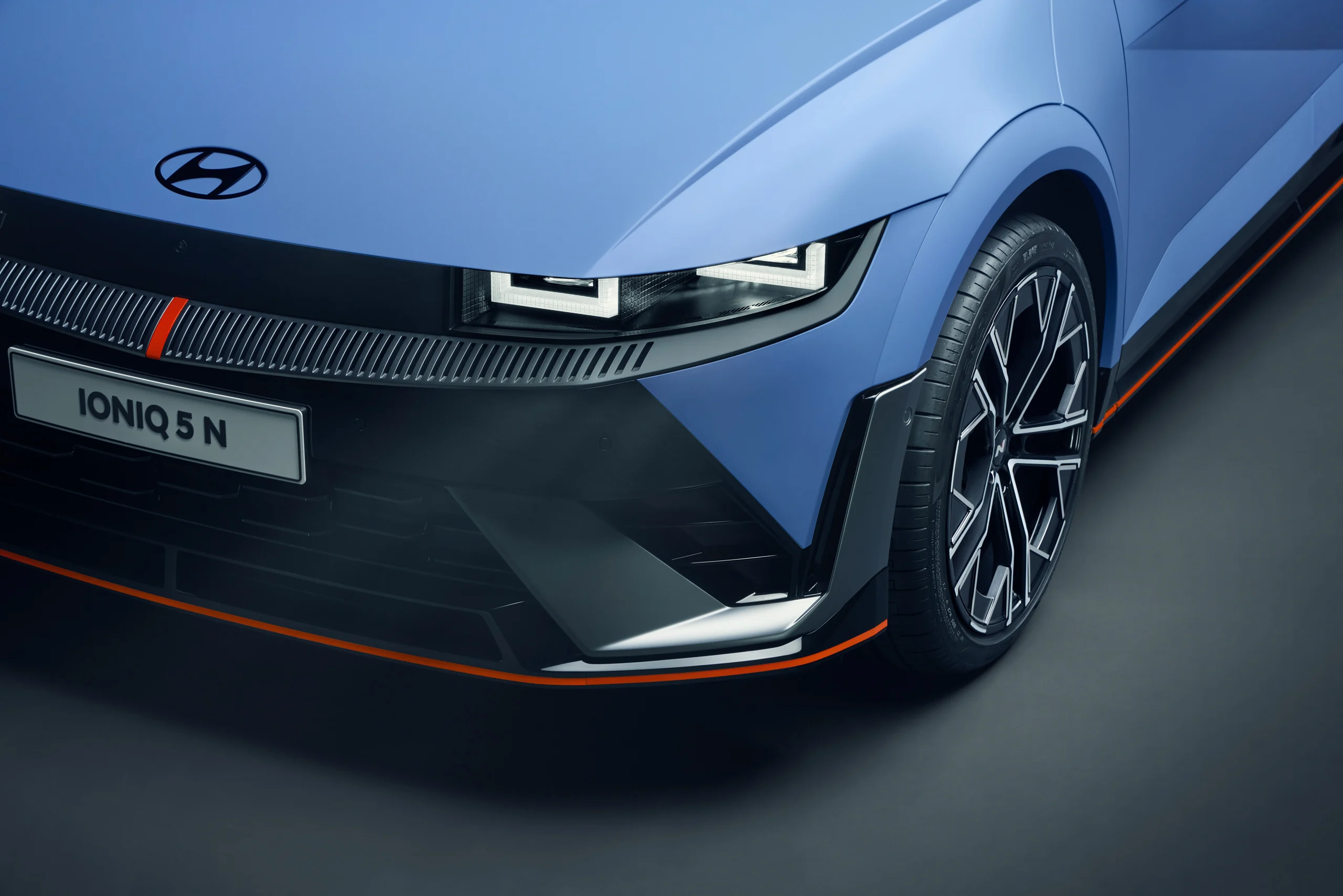 Frontpartiet på Hyundai IONIQ 5 N