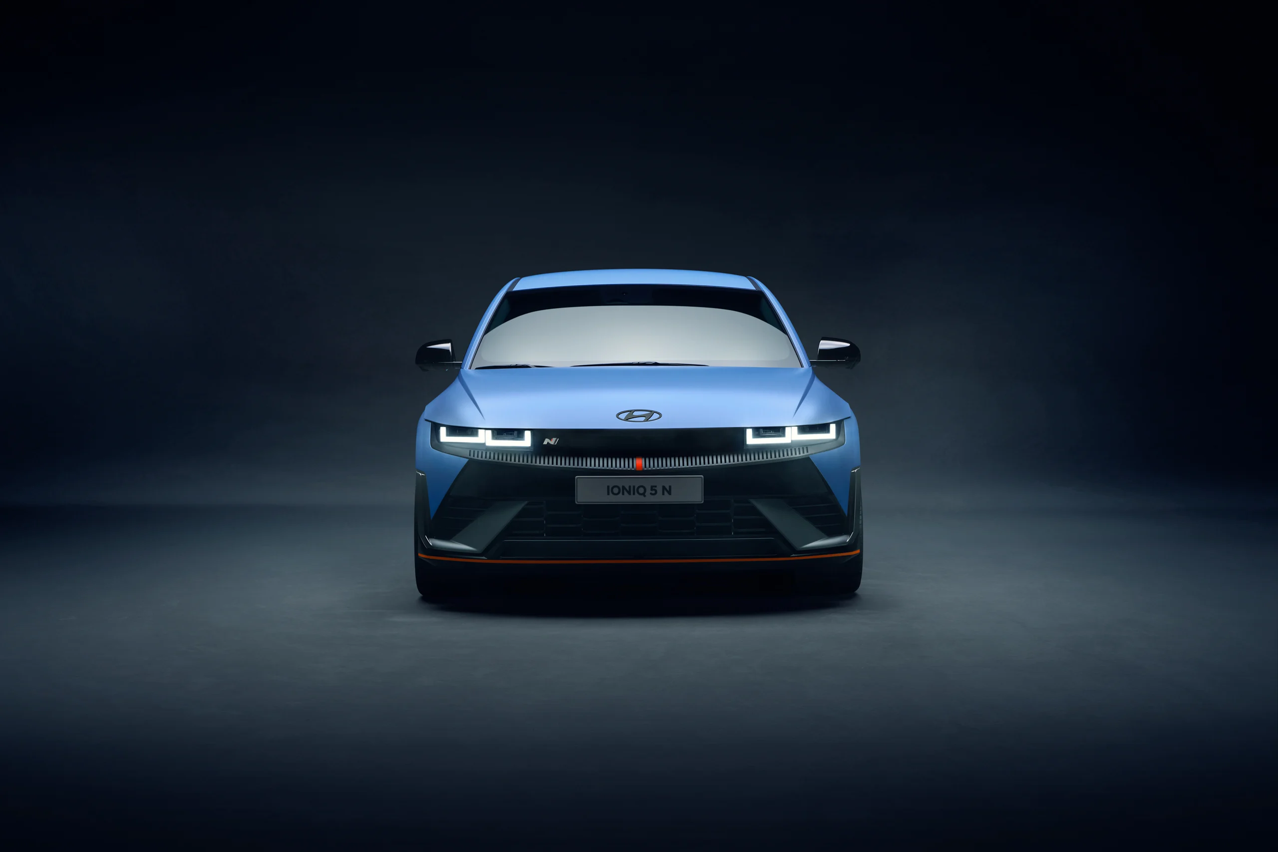 Hyundai IONIQ 5 N sett rett forfra