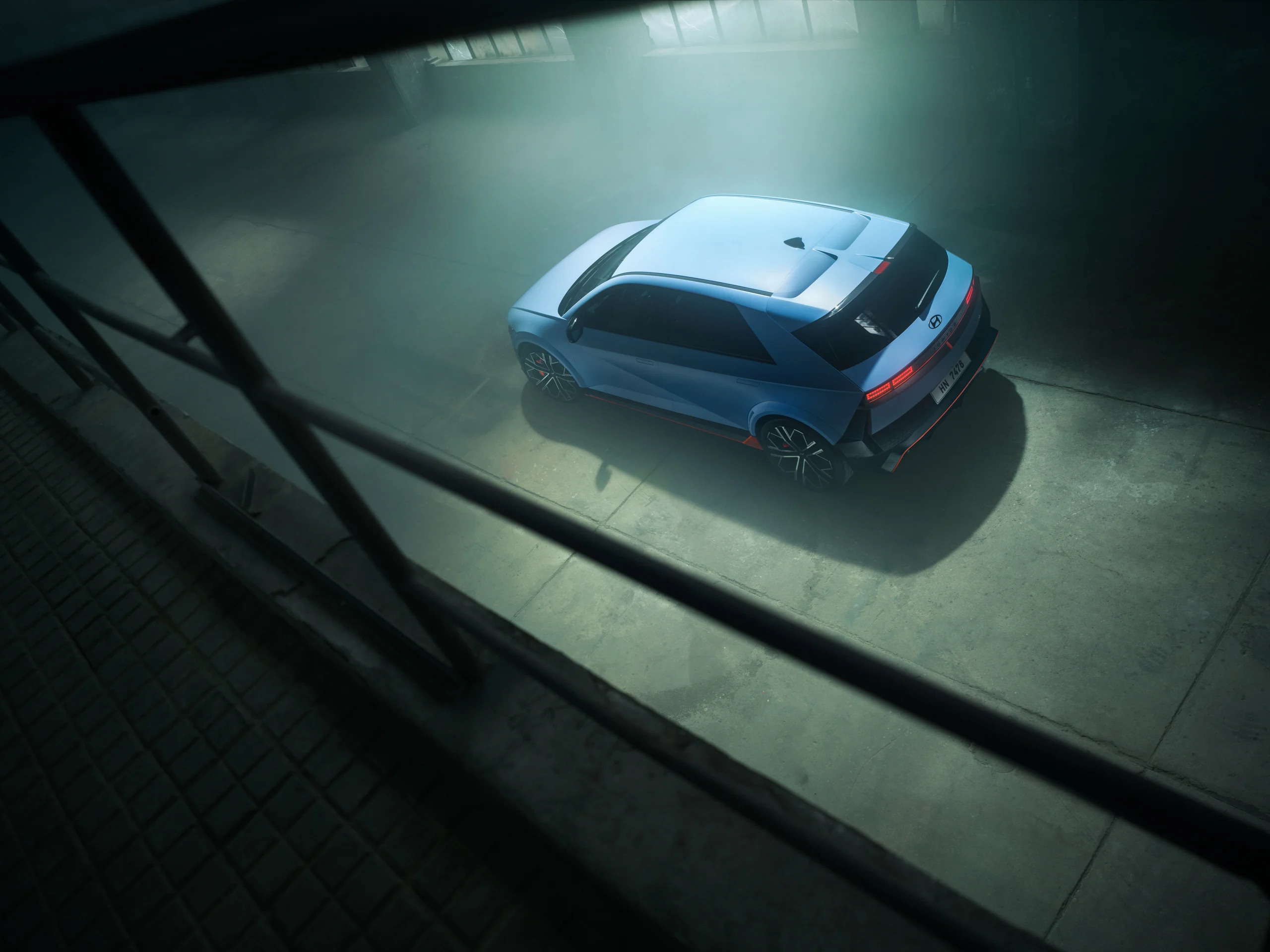 Hyundai IONIQ 5 N sett skrått bakfra