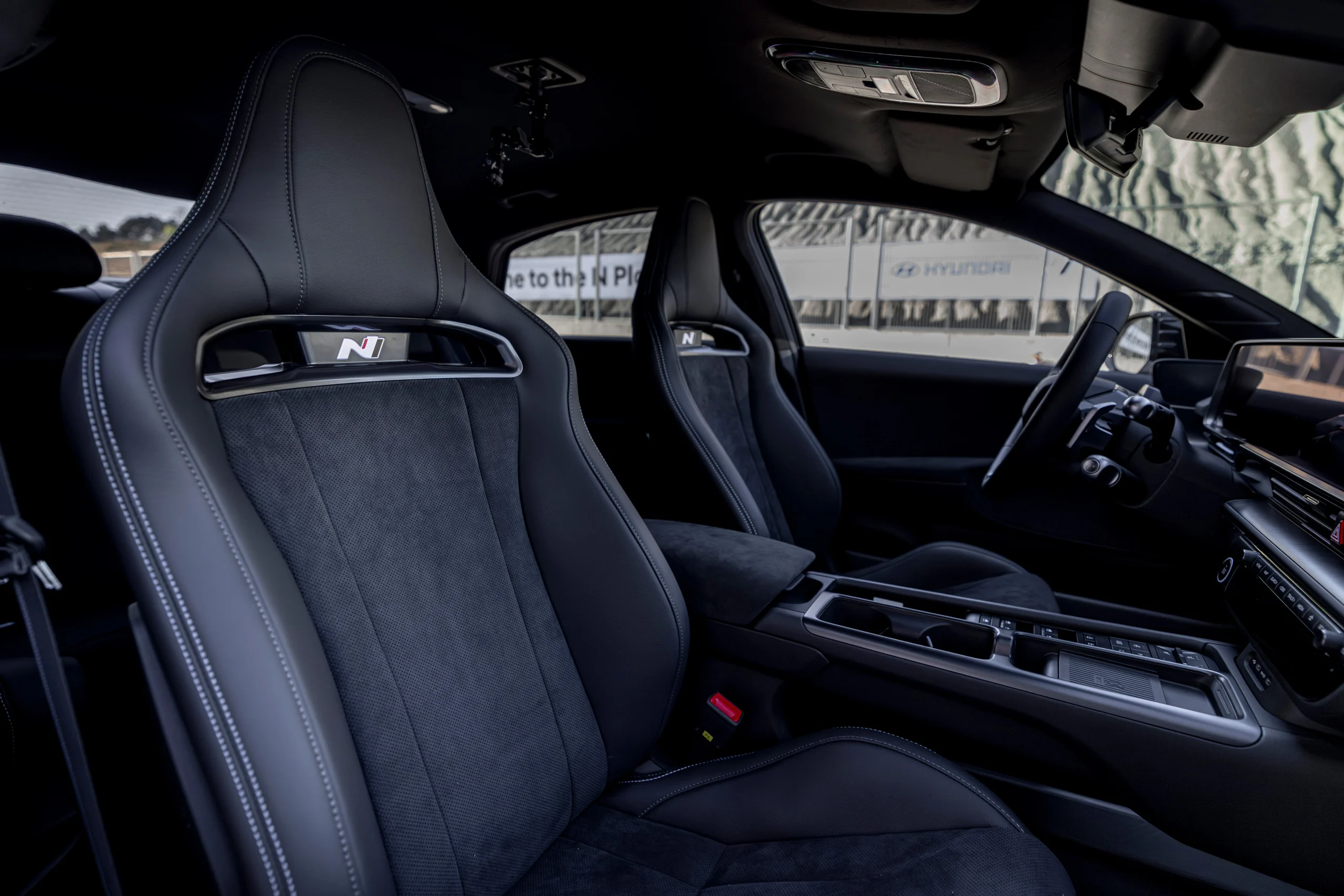 Bøtteseter i Hyundai IONIQ 6 N