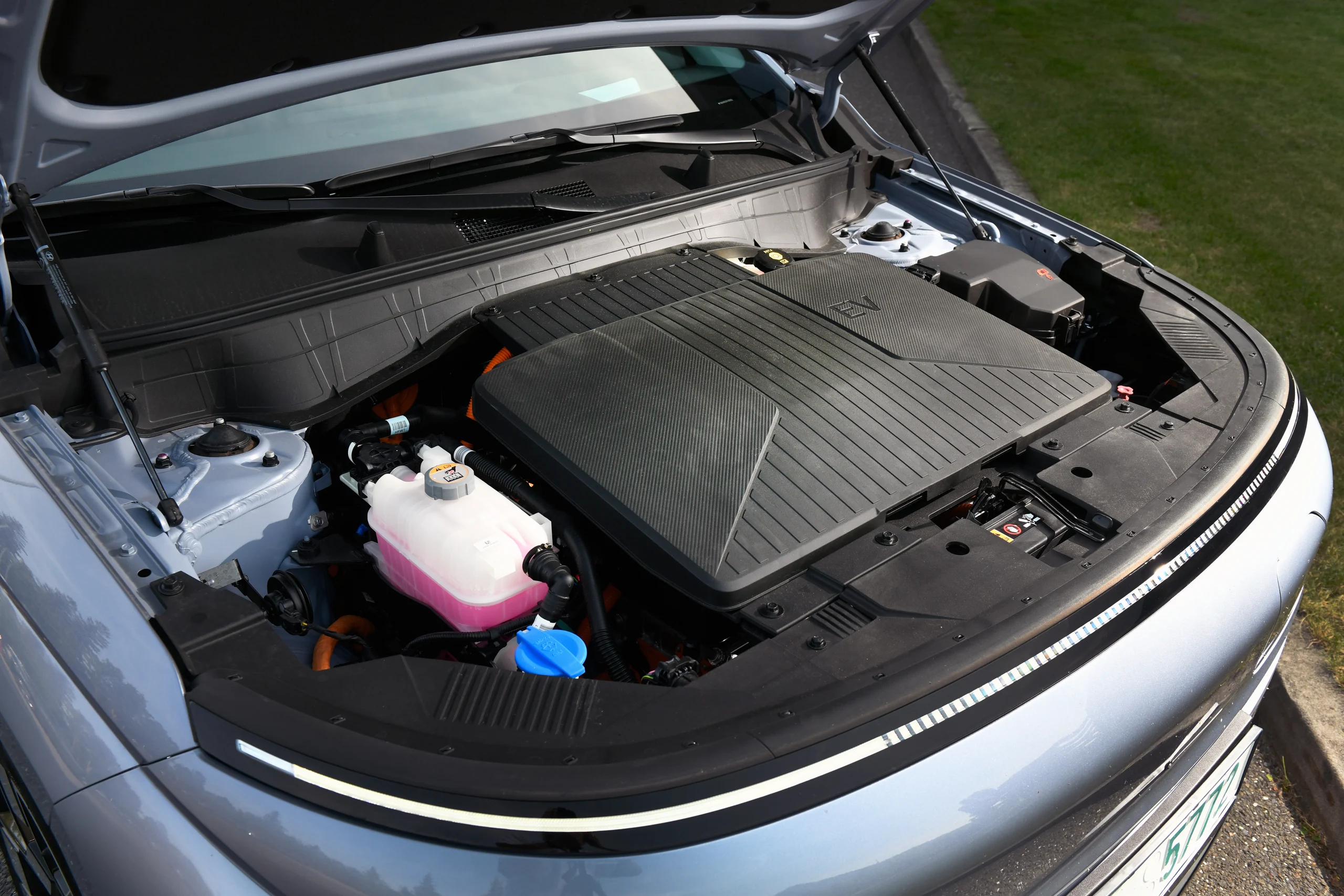 Frunken under panseret på Hyundai KONA Electric
