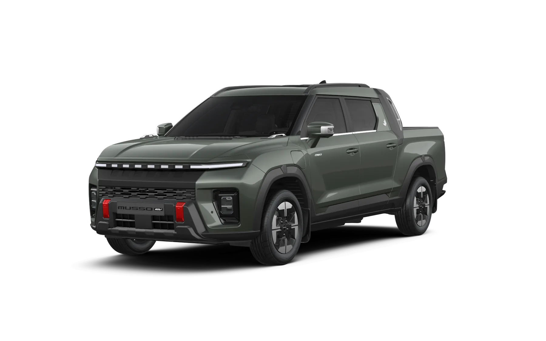 KGM Musso EV 4x4 i Amazonia green