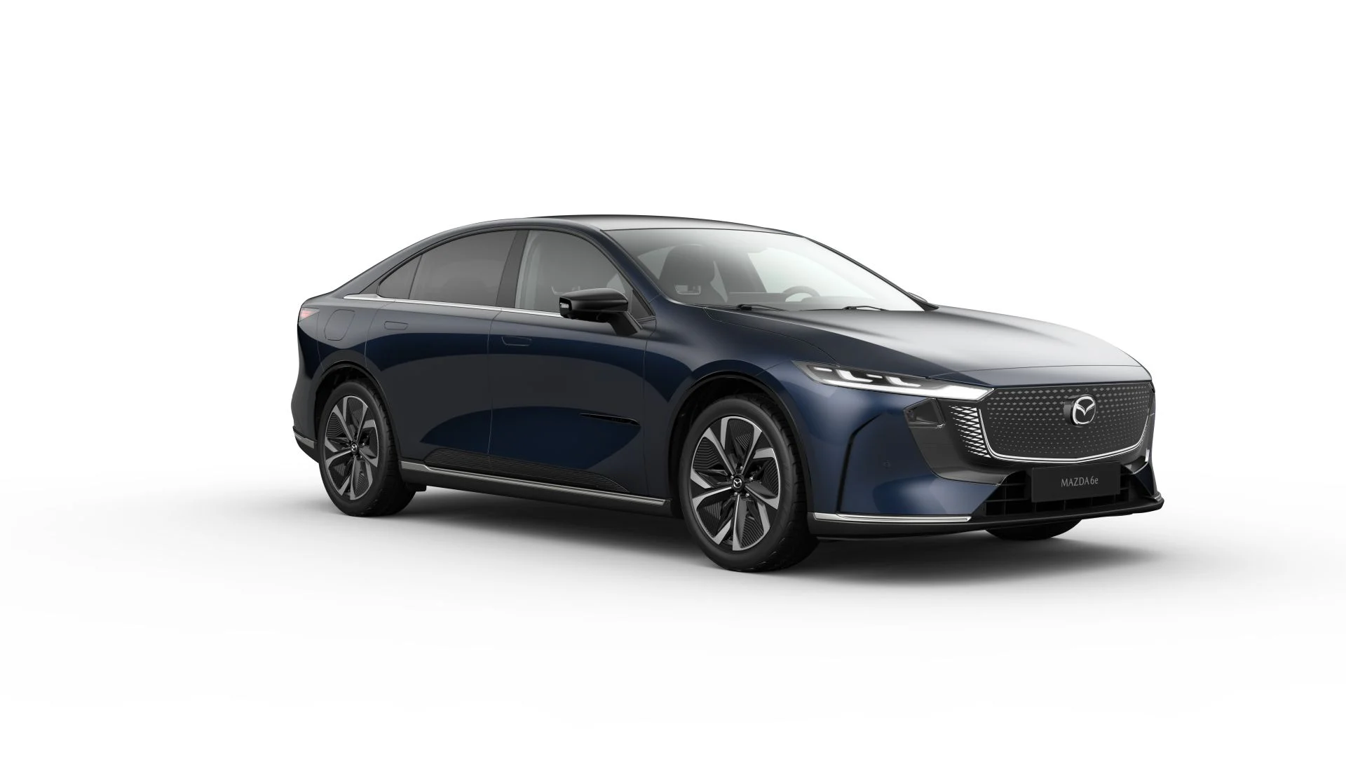 Mazda6e i Deep Crystal Blue