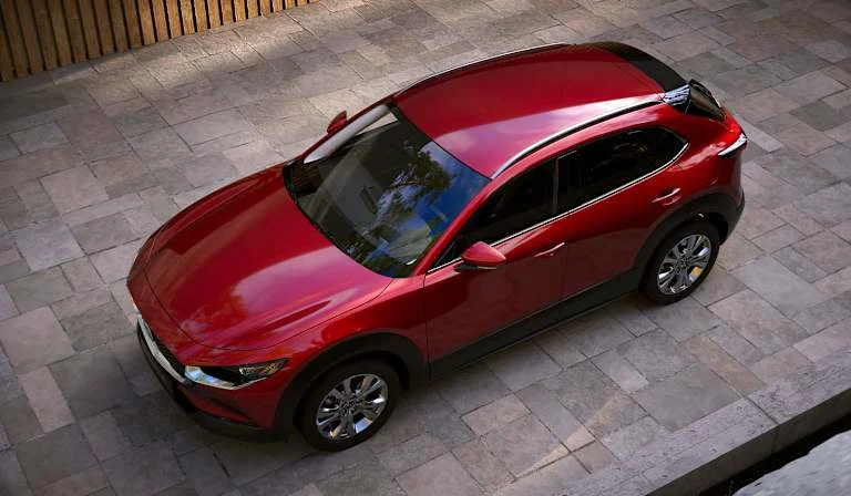 Mazda CX-30 sett ovenfra