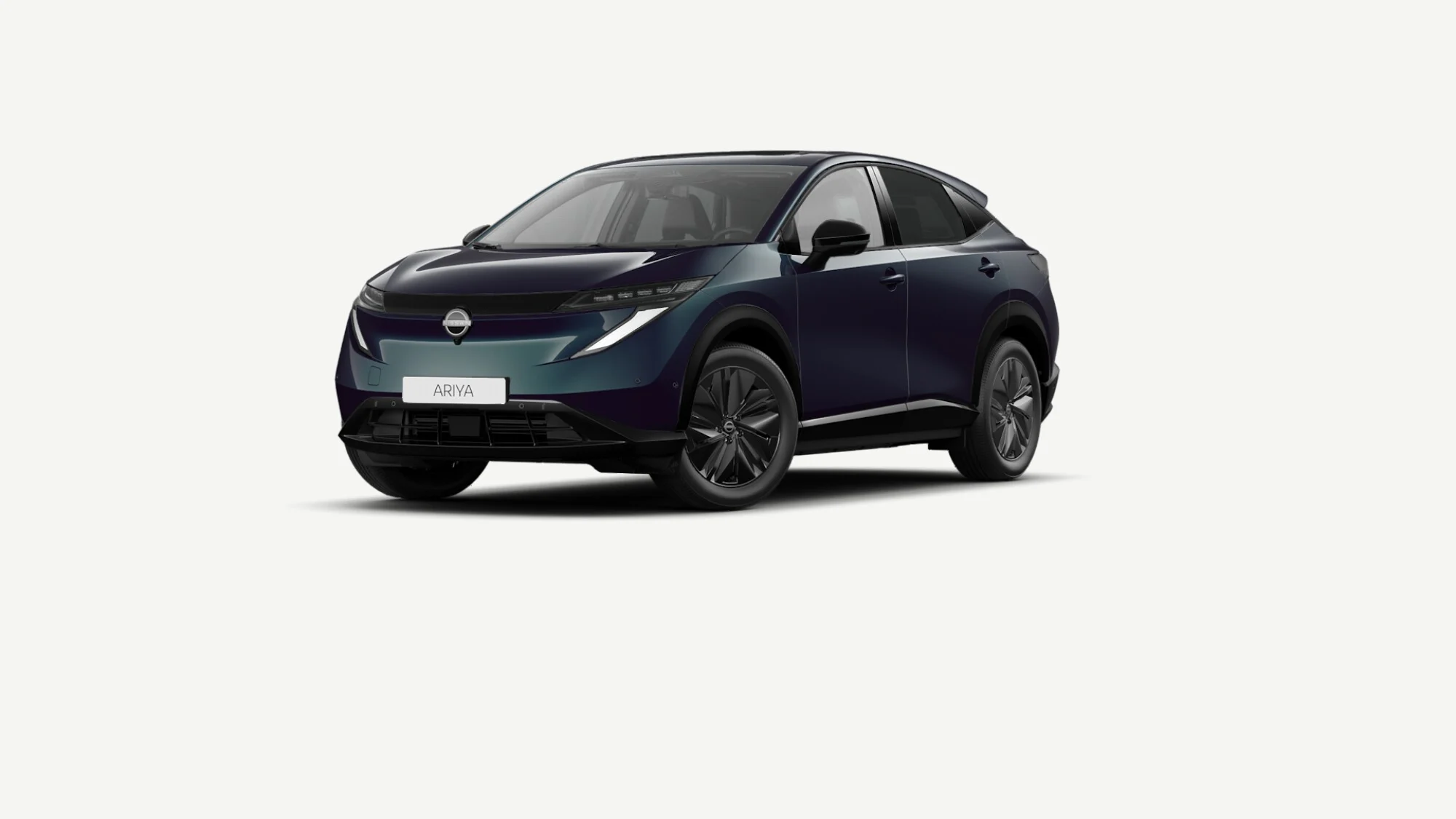 Nye Nissan ARIYA i Aurora Green