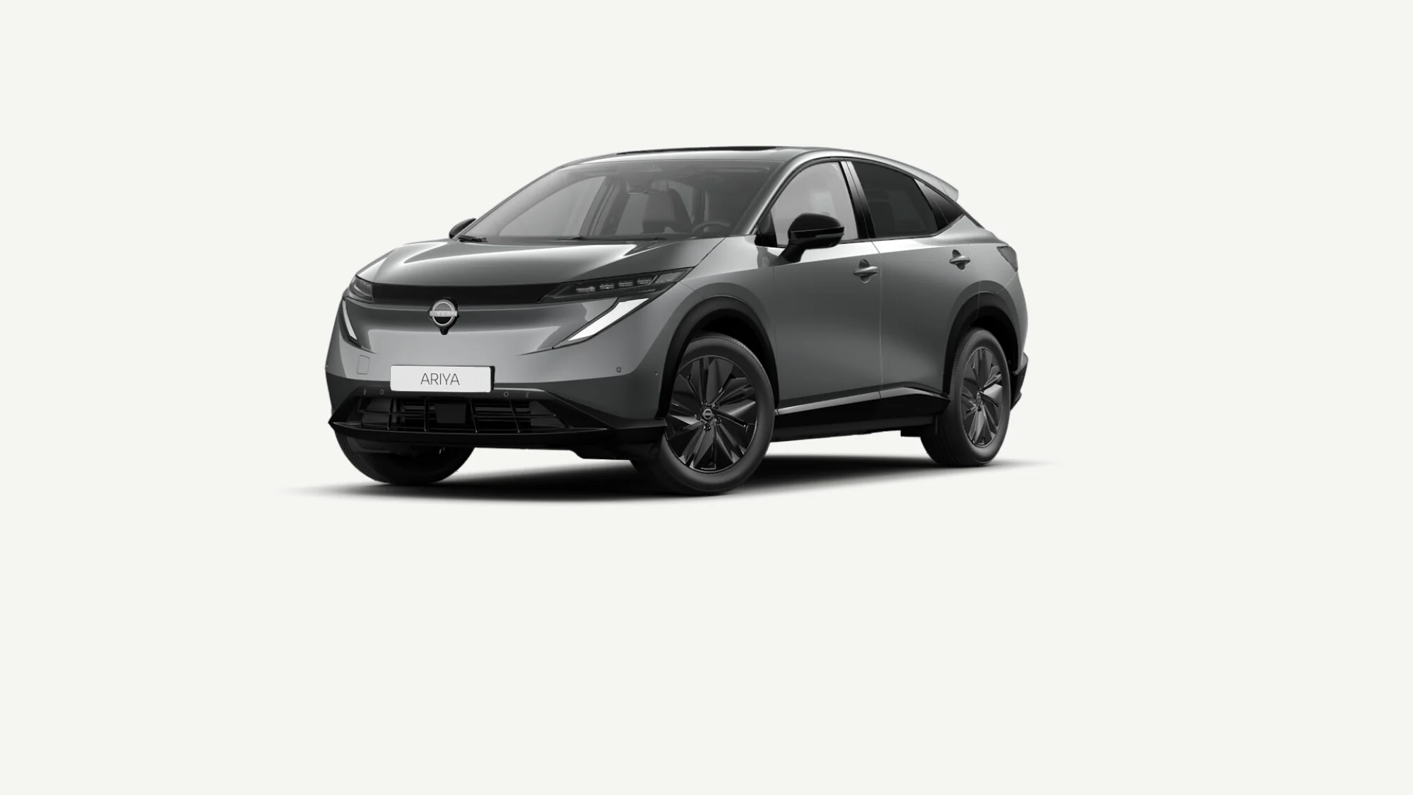 Nye Nissan ARIYA i Dark Metal Grey