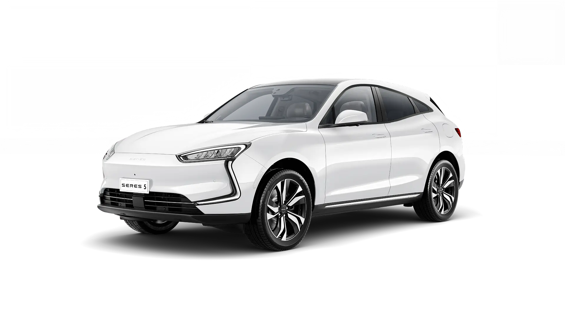Seres 5 i Arctic White, 3/4 forfra