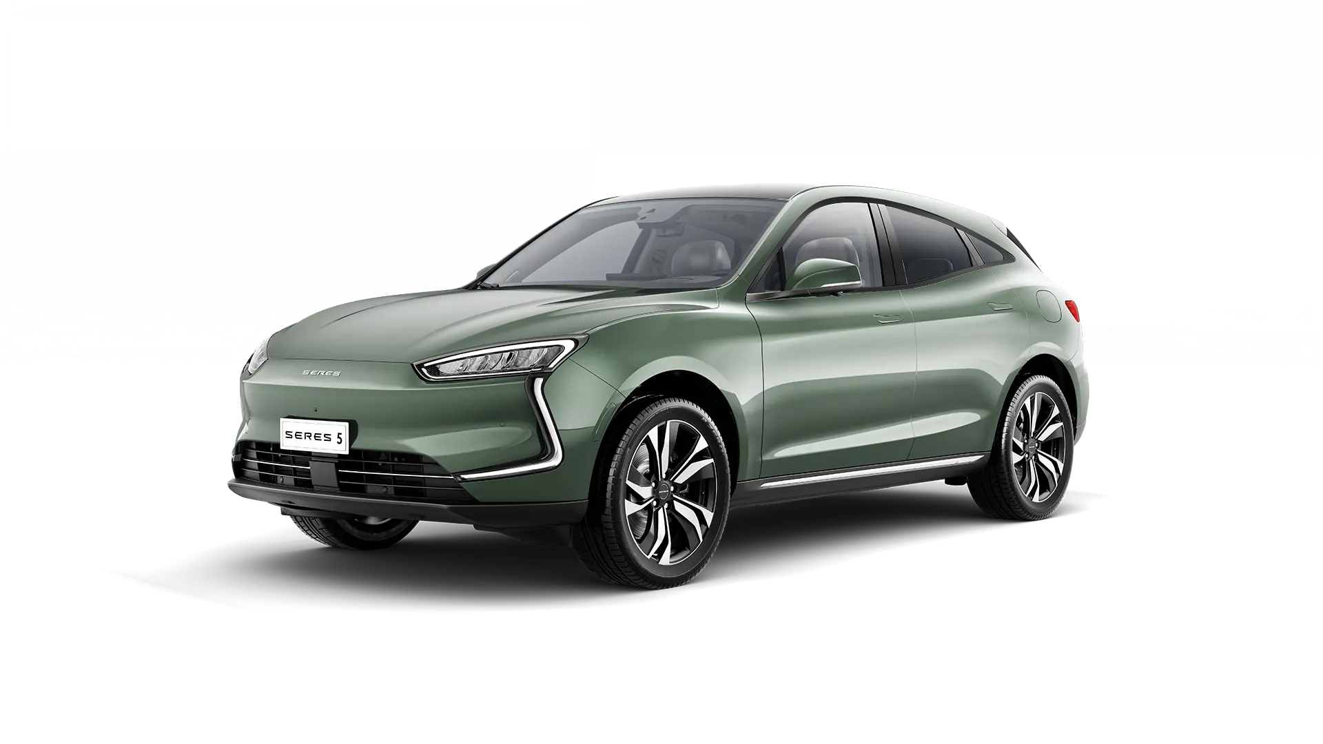 Seres 5 i Meadow Green, 3/4 forfra